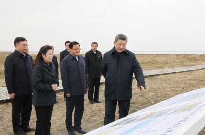 习近平在内蒙古乌兰察布考察时强调 统筹高质量发展和高水平保护 坚定不移走生态优先绿色发展之路
